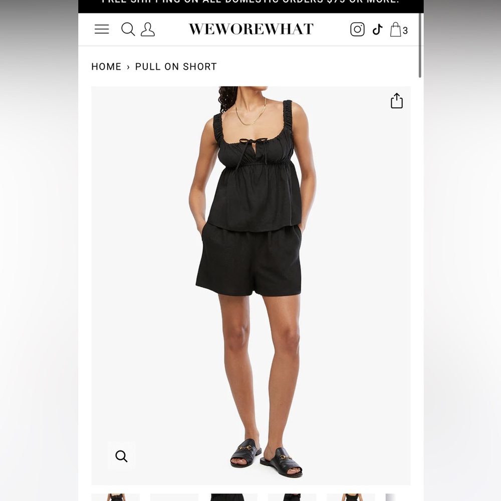 Front tie Cami